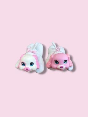 2 for $20 - Puppy Surprise Pink & White Replacement Puppies - Set of 2